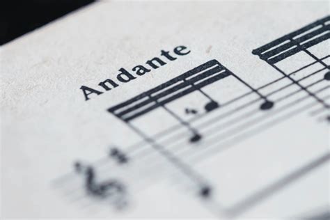 what is andante in music and how does it influence the tempo of a piece